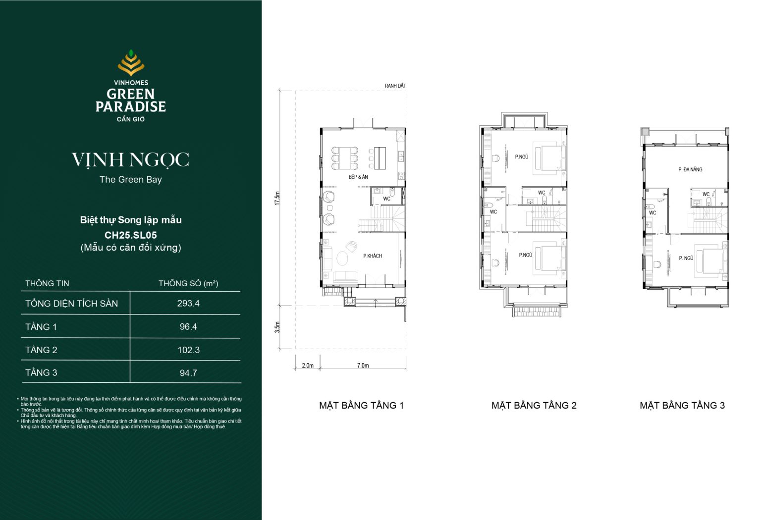Mặt bằng Song lập 2