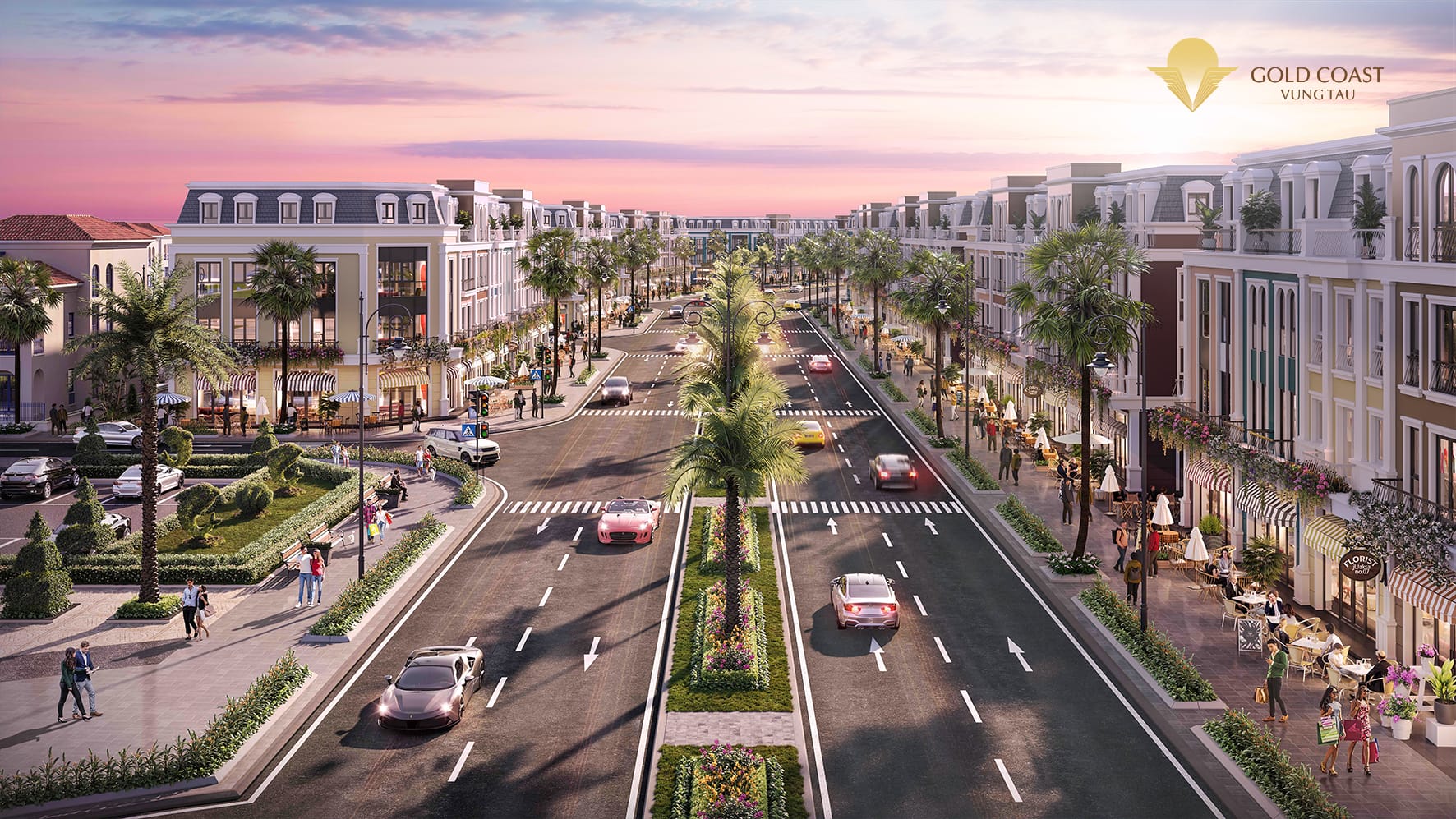 Nhà phố liên kế Limassol Vũng Tàu: Nơi an cư lý tưởng, kiến tạo cộng đồng văn minh 10 Shophouse limassol vũng tàu, gold coast vũng tàu