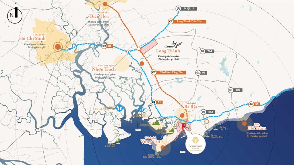 Vị Trí Gold Coast Vũng Tàu | Phân Khu Limassol 2 vị trí gold coast vũng tàu, phân khu limassol vũng tàu