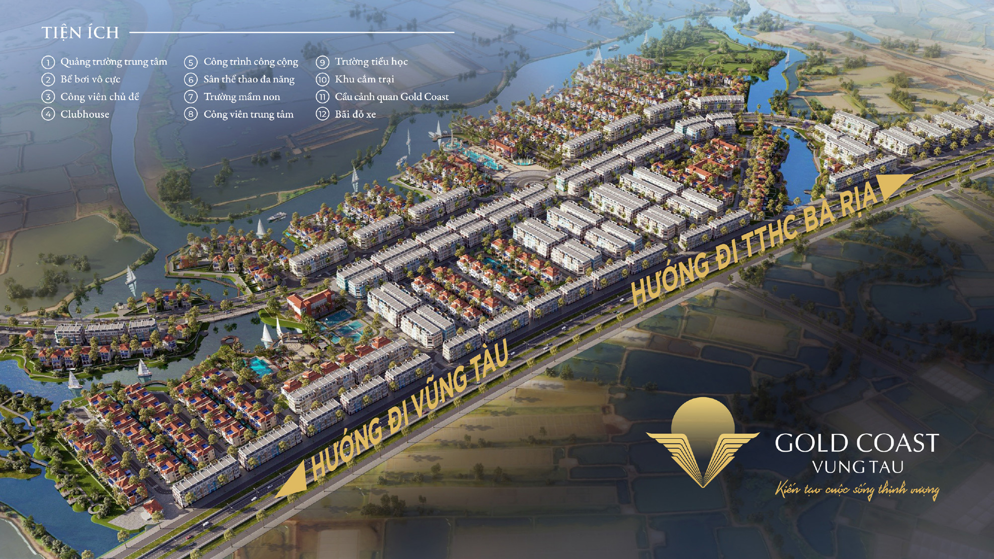 Nhà phố liên kế Limassol Vũng Tàu: Nơi an cư lý tưởng, kiến tạo cộng đồng văn minh 7 vị trí gold coast vũng tàu, phân khu limassol vũng tàu