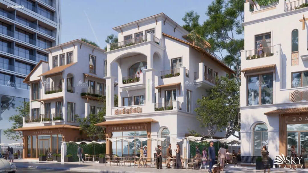 Nhà Phố Blanca City | Dự Án Blanca City Vũng Tàu 2 nhà phố thương mại blanca city vũng tàu, shophouse blanca cirty vũng tàu