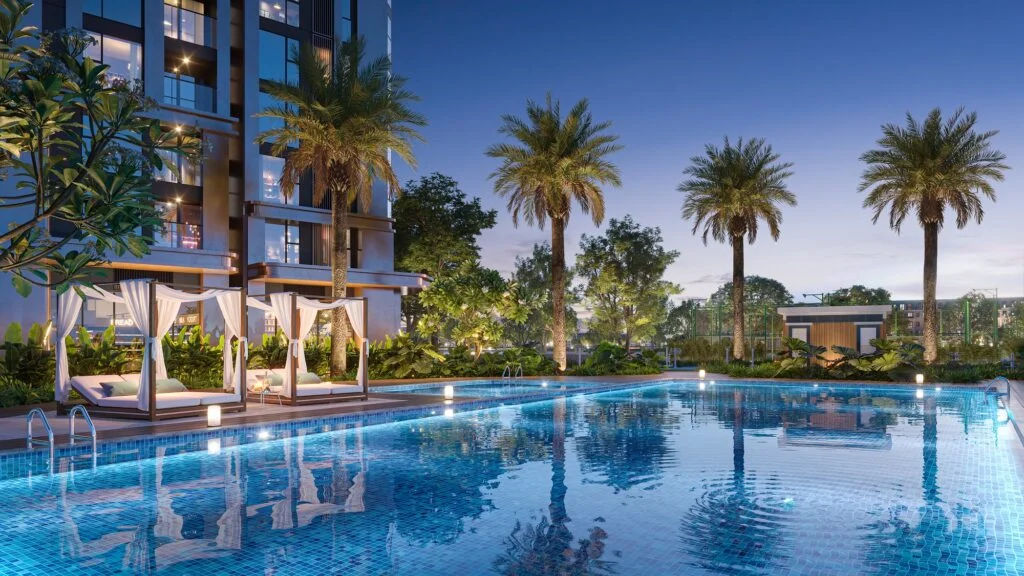 Hồ bơi vô cực dự án Imperia Crystal